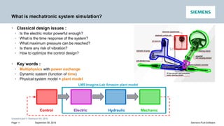 What is mechatronic system simulation | PDF