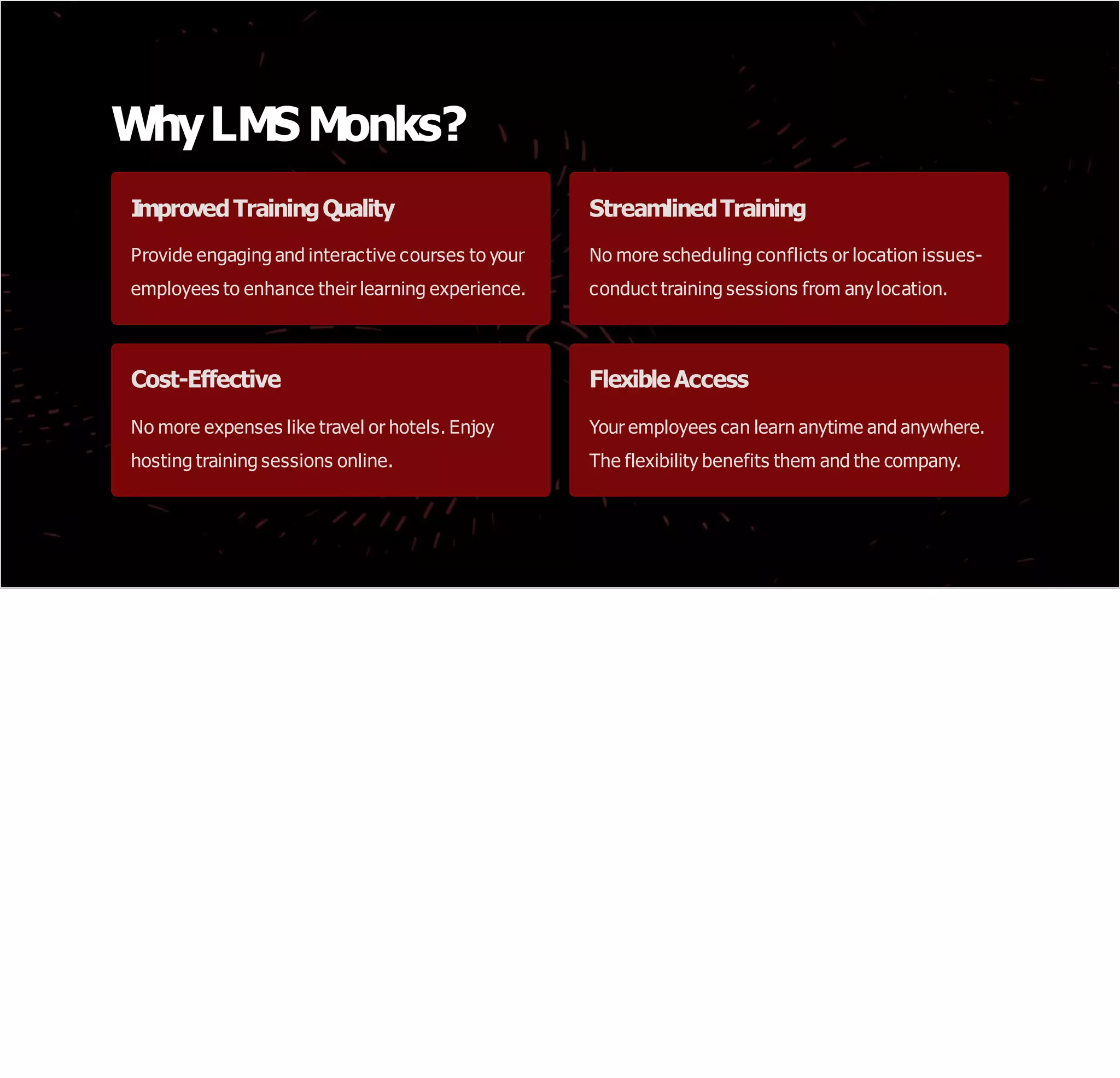 Lms Monks Training Management System Pptx Lms Monks Training Management System Pptx