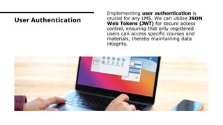 Learning Management System PPT on LMS Project | PPTX