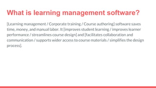 LMS Template | PPTX