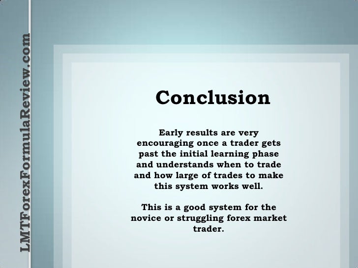 Lmt forex formula