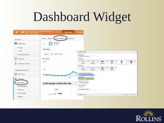 Dashboard Widget
 