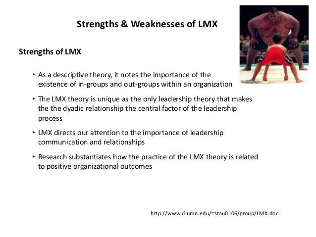 weaknesses as a leader
