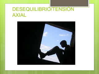 DESEQUILIBRIO/TENSIÓN
AXIAL
 