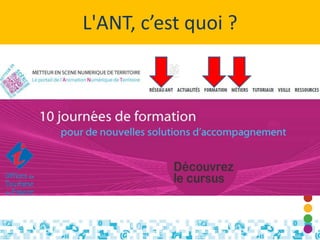 L'ANT, c’est quoi ?
 