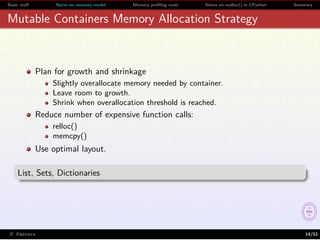 Everything You Always Wanted to Know About Memory in Python - But Were ...