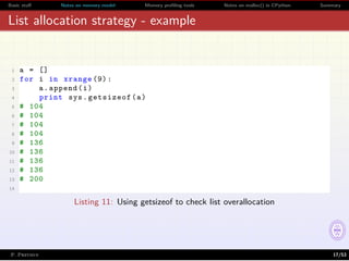 Everything You Always Wanted to Know About Memory in Python - But Were ...