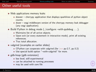 Everything You Always Wanted to Know About Memory in Python - But Were ...
