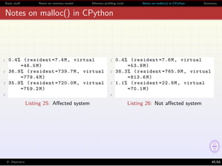 Everything You Always Wanted to Know About Memory in Python - But Were ...