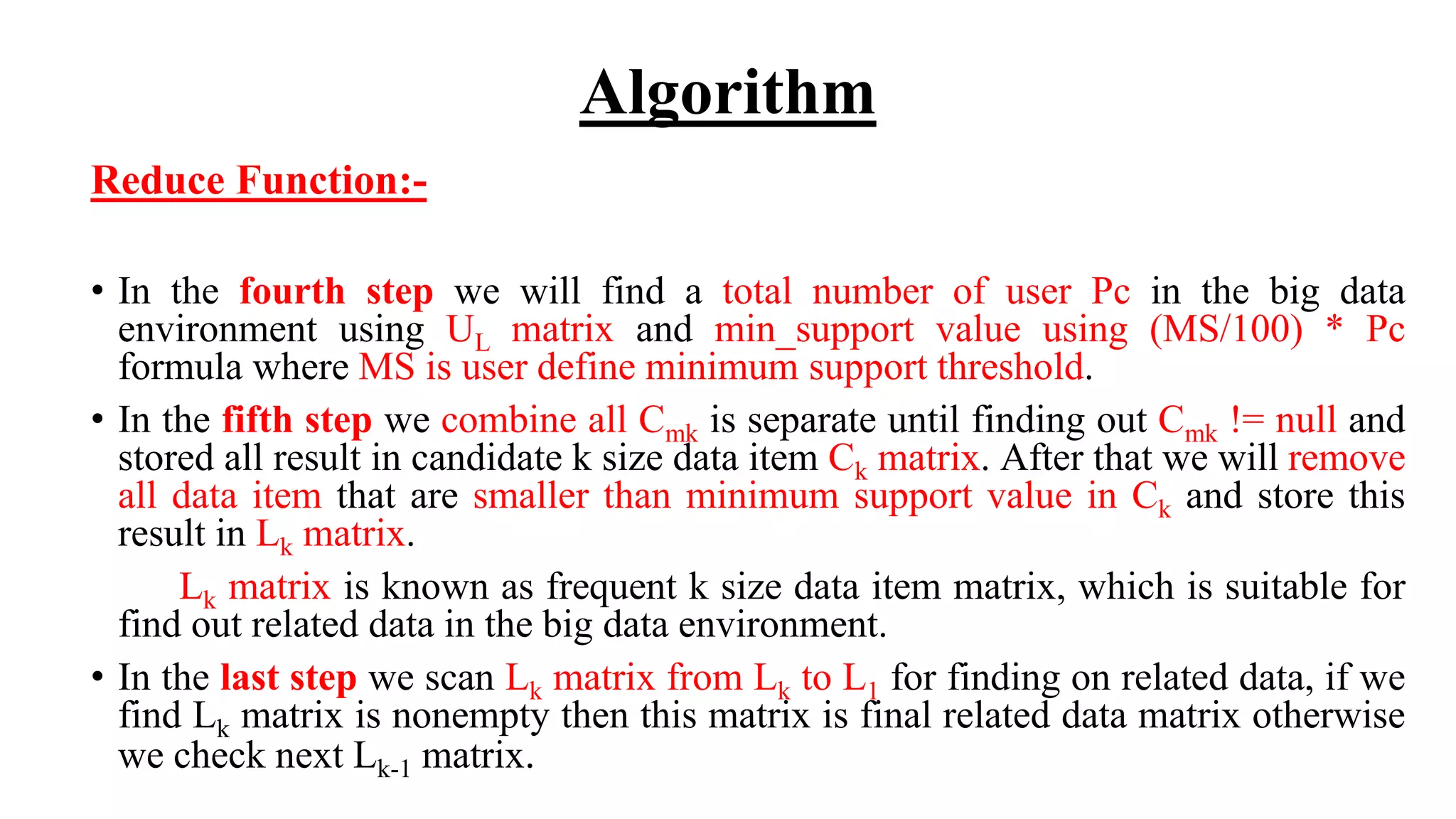 Mining on Relationships in Big Data era using Improve Apriori Algorithm ...
