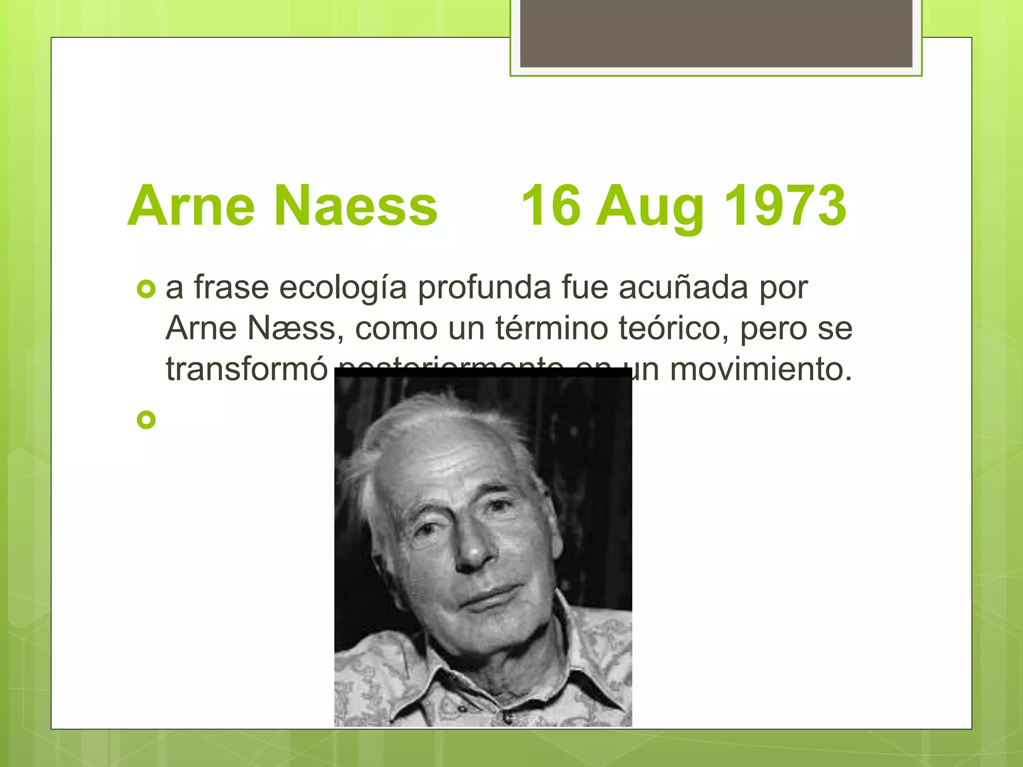 Línea del tiempo de la ecología (1) | PPTX