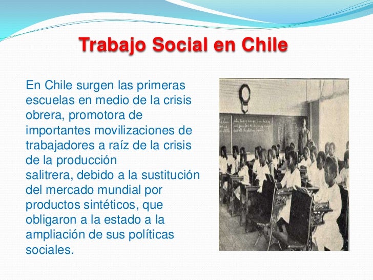 Línea de la historia del trabajo social 1