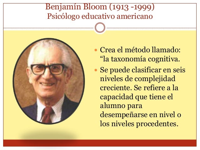 Resultado de imagen para frases celebres de benjamin bloom