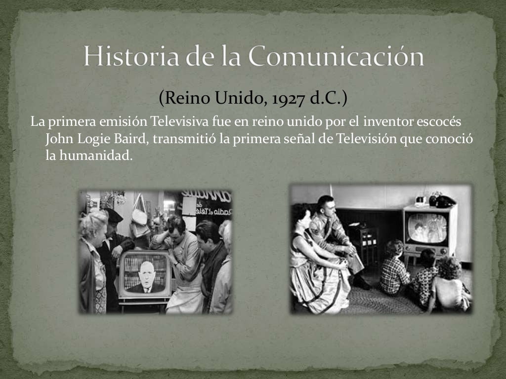 Línea de tiempo de la historia de la comunicación Línea de tiempo de la historia de la comunicación