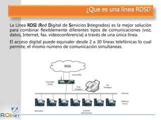 Líneas Troncales, RDSI y SIP Trunk | PPTX