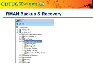RMAN Backup & Recovery
 
