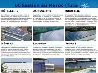 Utilisation au Maroc (futur)
 