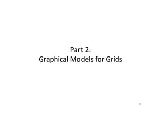 Part	
  2:	
  
Graphical	
  Models	
  for	
  Grids	
  
85	
  
 
