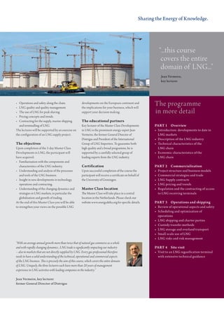 Lng Course Master Class Developments in LNG | PDF