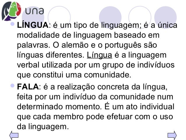 Linguagem Língua Fala , Resumo com simulado de Linguagem, Língua e Fala ...