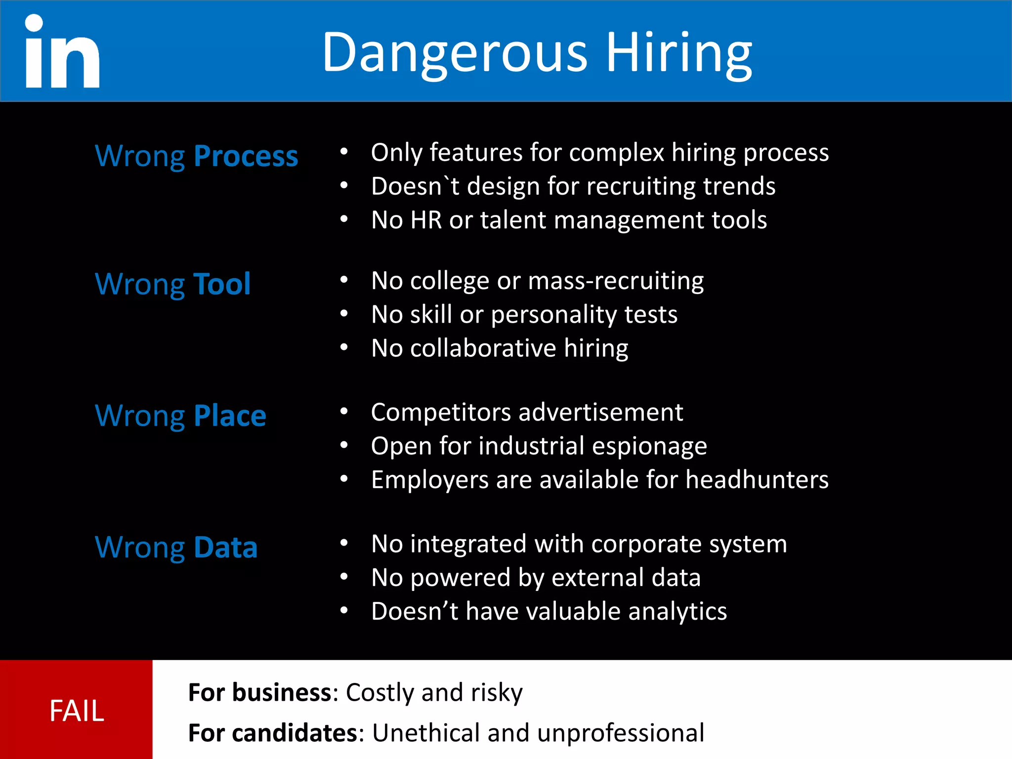 Mostly Job Seekers Competitive Advertising
 