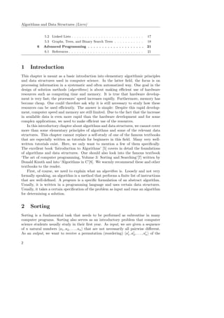 Algorithms and Data Structures (Liers)
5.2 Linked Lists . . . . . . . . . . . . . . . . . . . . . . . . . . . 17
5.3 Graph...