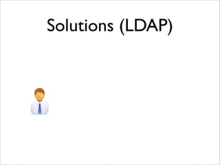 Solutions (LDAP)
 