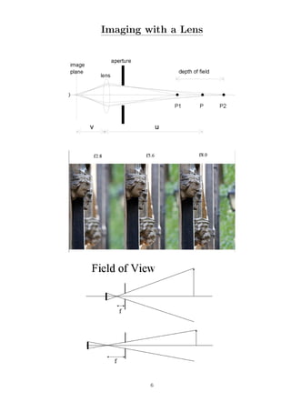 Imaging with a Lens
6
 