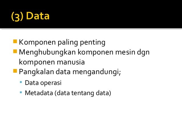 KONSEP PANGKALAN DATA (DBMS)
