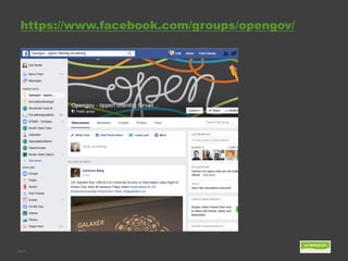 https://www.facebook.com/groups/opengov/
Bild 43
 