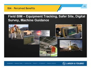 49
BIM – Perceived Benefits
 