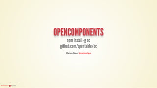 OpenComponents 