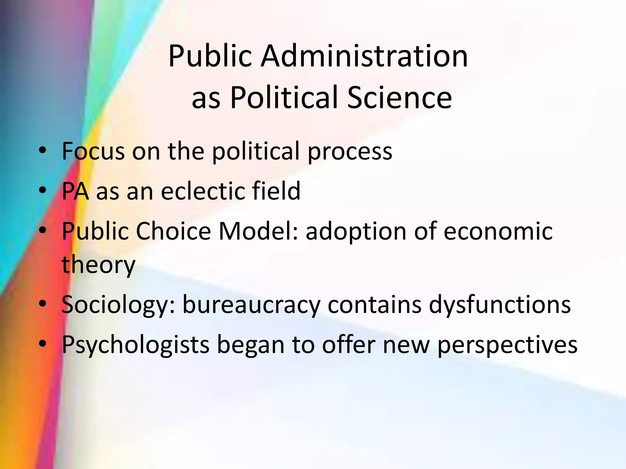 The Evolution and Practices of Public Administration | PDF