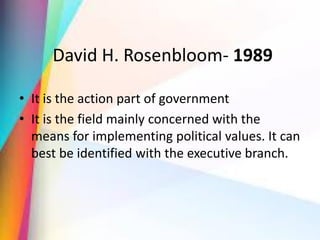 The Evolution and Practices of Public Administration | PDF