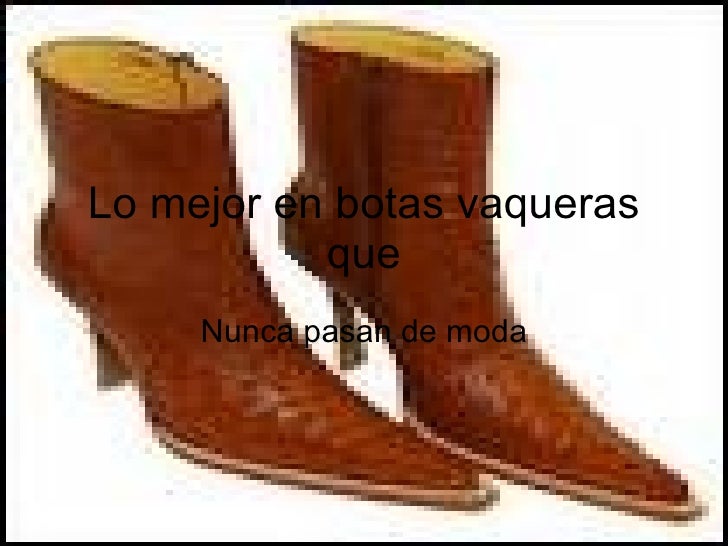 botas vaqueras para mujer sin tacon