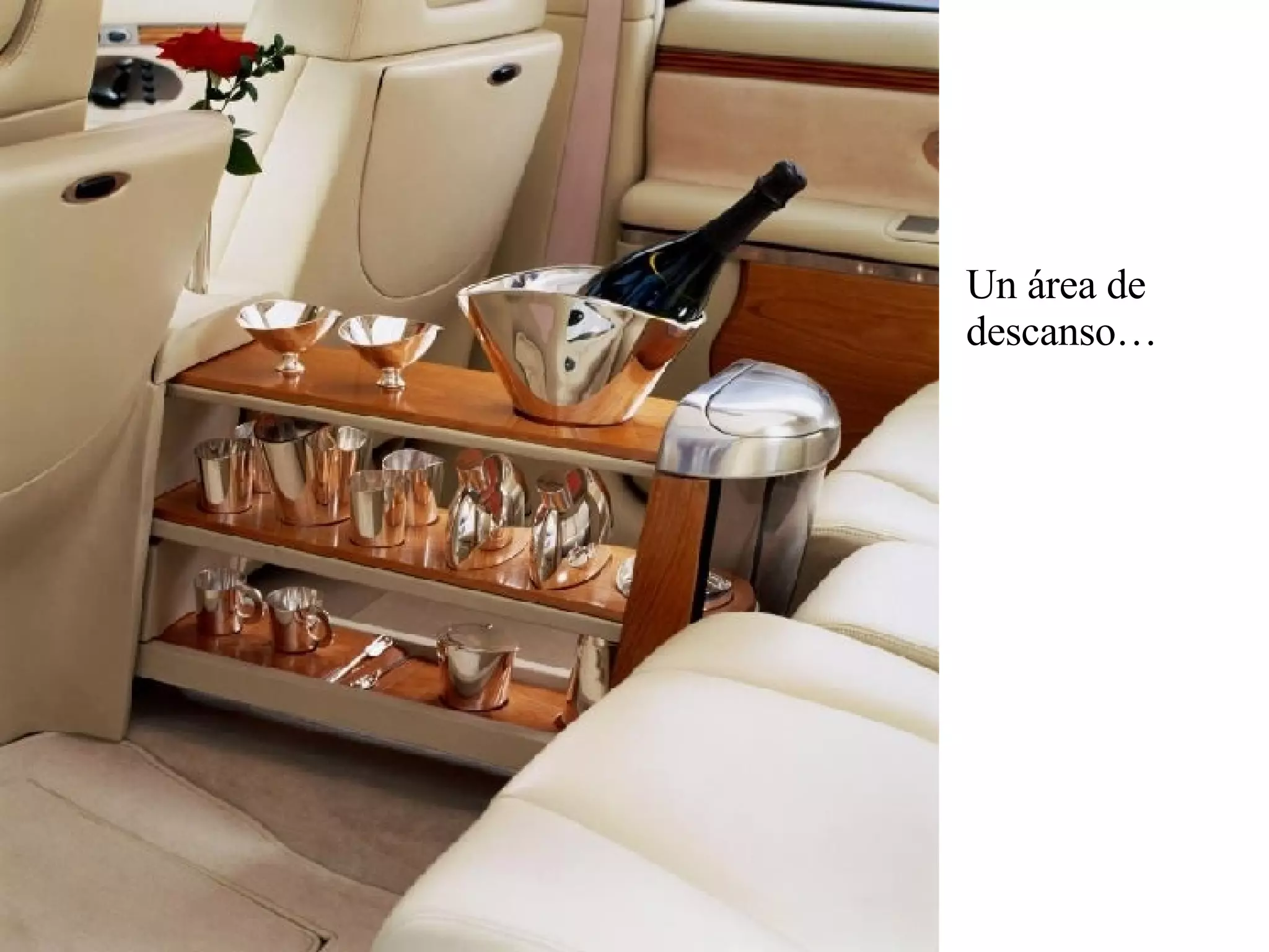 Un área de descanso…