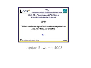 Jordan Bowers – 4008
 