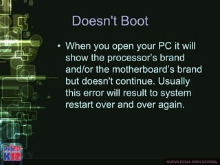 Lo1.2 types of computer system error | PPTX