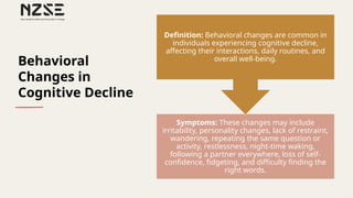 LO1 -The changes in people living with dementia and their familywhanau ...