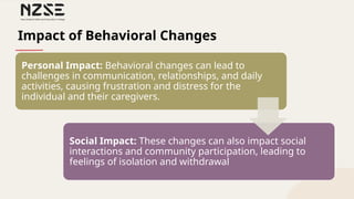 LO1 -The changes in people living with dementia and their familywhanau ...