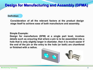 Lo #1 design factors in manufacturing processes (sept 2015) | PPT