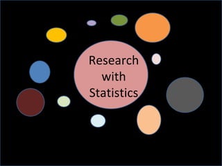 Research with Statistics 