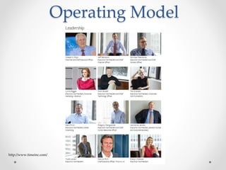 Operating Model
http://www.timeinc.com/
 