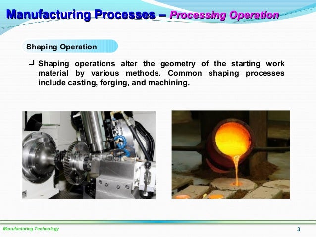 Lo #2 manufacturing process primary secondary part 1