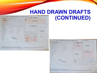 HAND DRAWN DRAFTS
(CONTINUED)
 