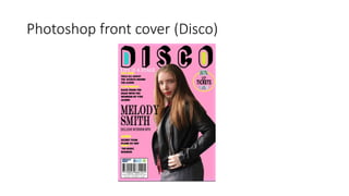 Photoshop front cover (Disco)
 