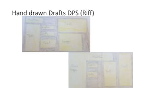 Hand drawn Drafts DPS (Riff)
 