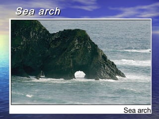 Sea archSea arch
 