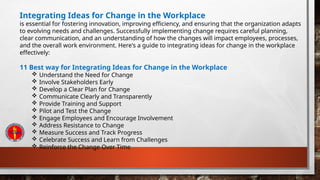 Involve Workplace LO5 CONTRIBUTE TO WORKPLACE INNOVATION.pptx