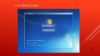 38
CLICK INSTALLNOW.
 